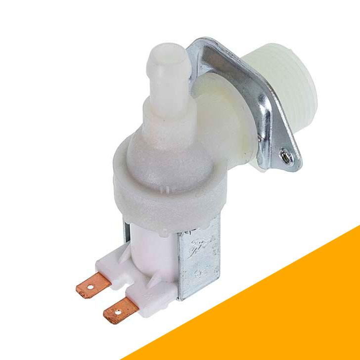Клапан для пральної машини 1х90° Whirlpool 481981729326 - запчастини для пральних машин, фото 1