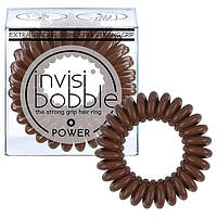 Резинка-браслет для волосся Invisibobble Power Pretzel Brown