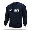 Світшот чоловічий т синій KARL LAGERFELD — PUMA DBLU L (Р) 21-518-001 M XL, фото 3