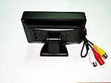 Автомобільний монітор 4,3" + камера заднього виду Монітор з камерою Паркувальна система, фото 6