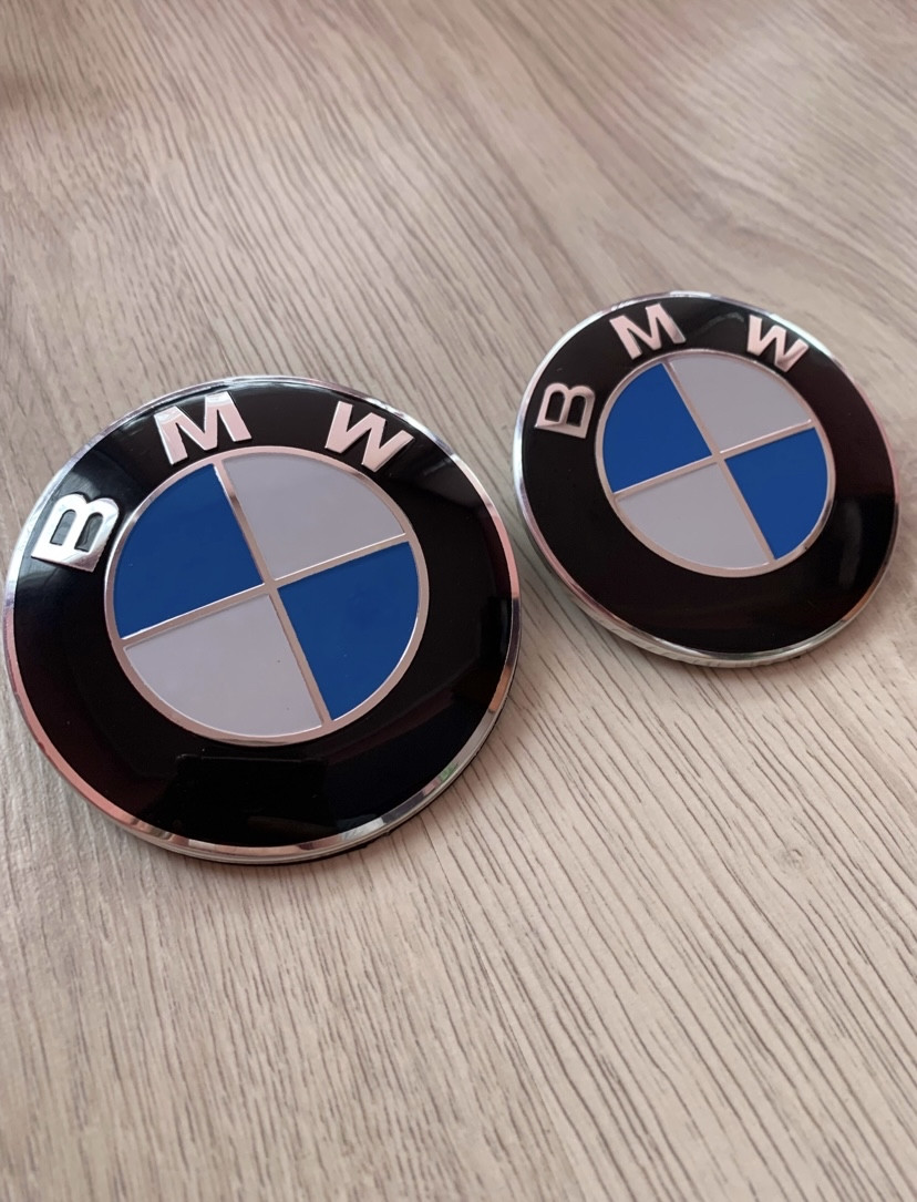 Ємблема (логотип) БМВ BMW на Капот/ Багажник 74 Мм І 82 Мм — Купить ...