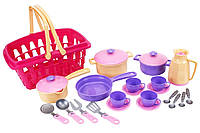 Детский игрушечный набор посуды Technok 4449