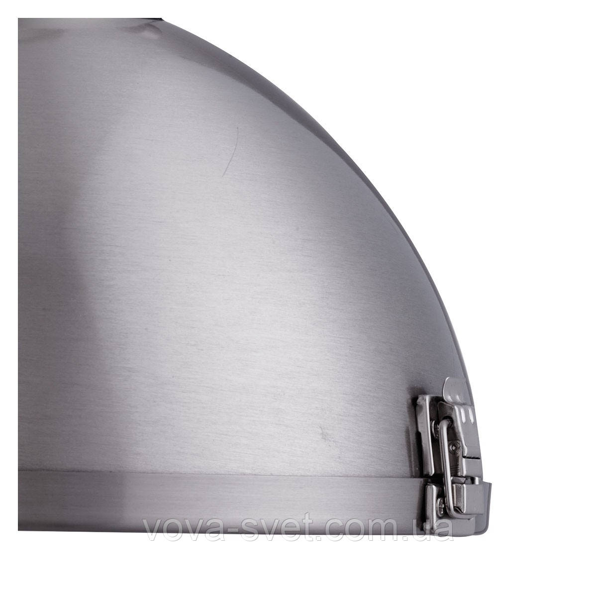 Светильник потолочный купол Loft [ Industrial Pendants ] (satin silver) - фото 4 - id-p304302267