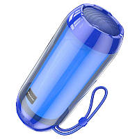 Портативная Колонка Bluetooth Borofone BR25 Crazy sound colorful luminous Blue