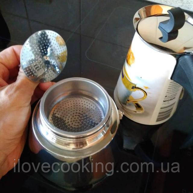 Купить Кофеварка гейзерная Bialetti Kitty Induction на 4 чашки (145 мл