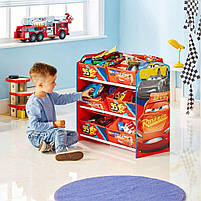 Дитячий комод ящик органайзер для іграшок DISNEY CARS, фото 3