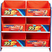 Дитячий комод ящик органайзер для іграшок DISNEY CARS, фото 6