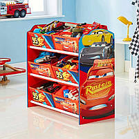 Дитячий комод ящик органайзер для іграшок DISNEY CARS, фото 5