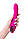 Вібратор зі стимулюючою кулькою Jos Beadsy, силікон, рожевий, 21 см, фото 5