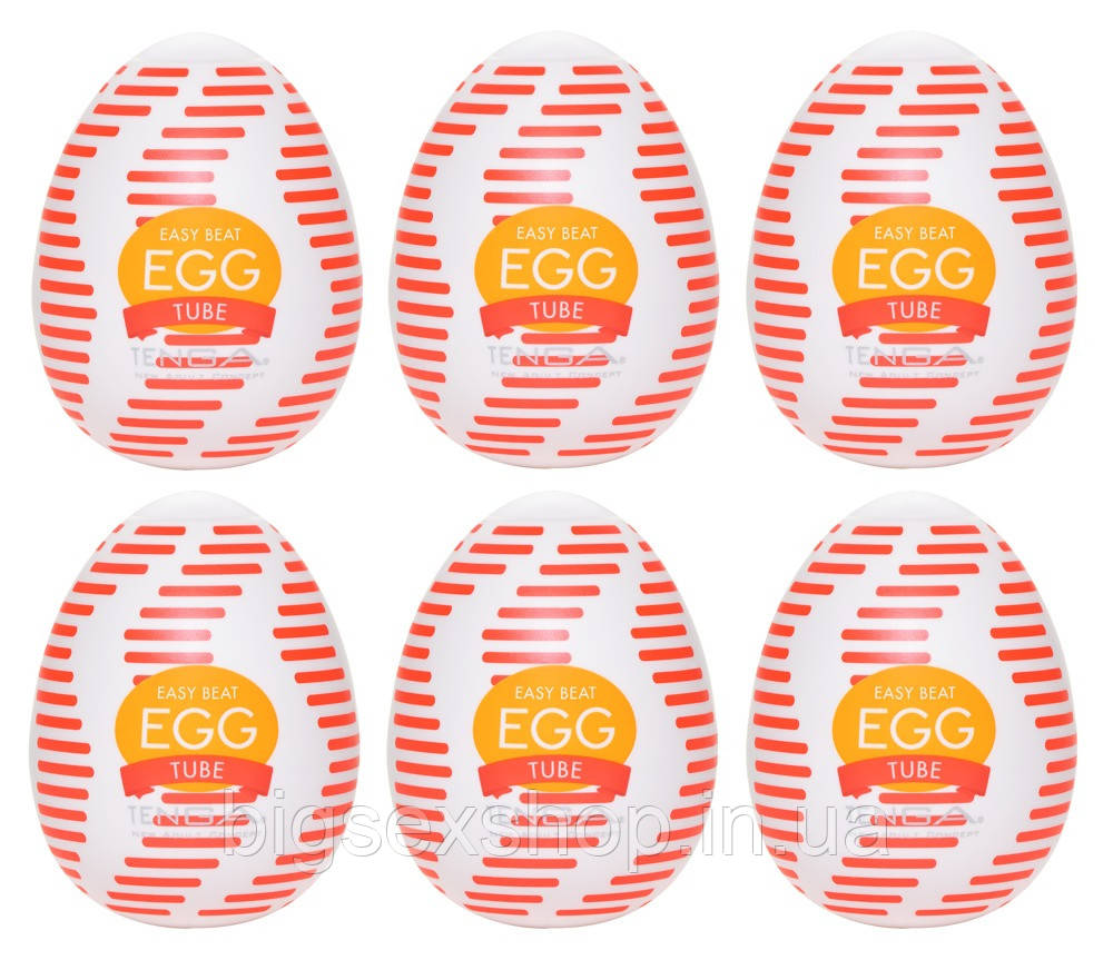 Мастурбатор — Tenga Egg Tube, 6 шт.