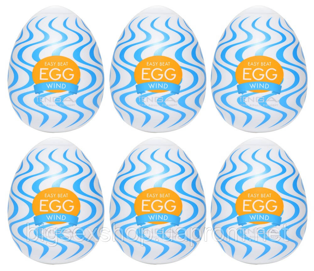 Мастурбатор — Tenga Egg Wind, 6 шт.