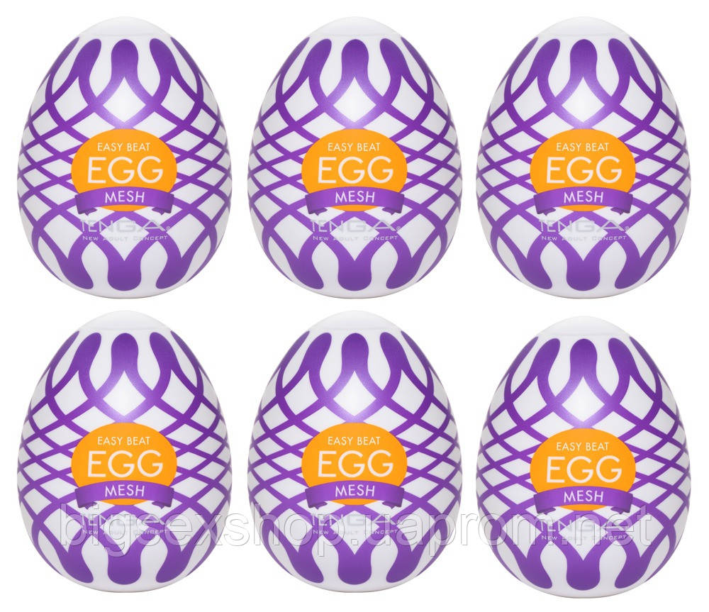 Мастурбатор — Tenga Egg Mesh, 6 шт.