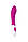 Нереалістичний вібратор Toyfa A-Toys Una, силікон, рожевий, 19,8 см, фото 3