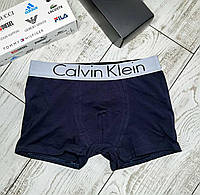 Чоловічі Труси боксери Calvin, труси Кельвін - розмір 3XL - Синій колір