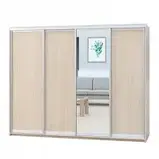 Шафа-купе (2800-3600*450*2200) дсп/дсп/дсп/дзеркало, фото 2