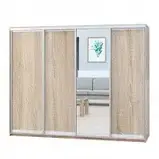 Шафа-купе (2800-3600*450*2200) дсп/дсп/дсп/дзеркало, фото 3