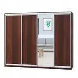 Шафа-купе (2800-3600*450*2200) дсп/дсп/дсп/дзеркало, фото 4