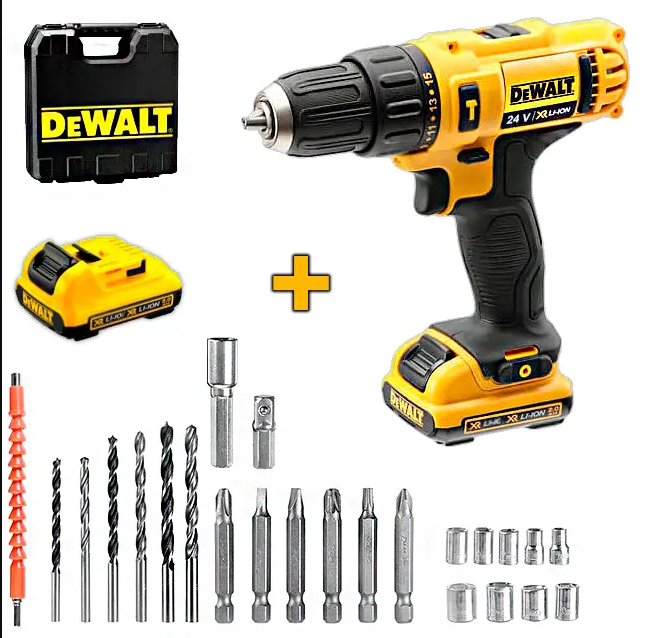 Акумуляторний дриль DeWalt DCD776