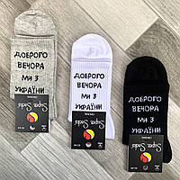 Носки мужские демисезонные хлопок Super Socks, арт 001, размер 42-44, ассорти, 08537