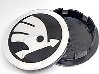Колпачок Skoda заглушка Skoda для литых дисков VW 3B7601171
