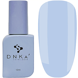 Каучукова база DNKa Cover Base №0016 Sincere, 12 мл блакитна