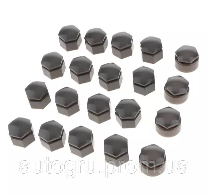 Купить Колпачки на колесные болты Audi 19мм серый глянец 4L0601173 ...