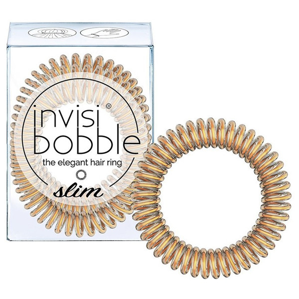 Резинка-браслет для волосся Invisibobble Slim Bronze Me Pretty