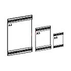 Кишеня А5 вертикальна з магнітом, конверт з магнітом, фото 4