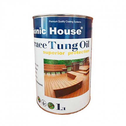 Терасна тунгова олія Terrace Tung Oil 2.8 л прозорий, фото 1