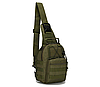 Тактична нагрудна сумка Primo Sling однолямкова через плече - Army Green, фото 2