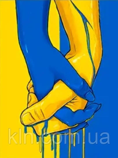 Алмазна мозаїка на підрамнику Мир в Україні 40 х 30 см (арт. TN1180)