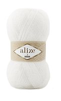 Пряжа 3 Season Alize-55 білий
