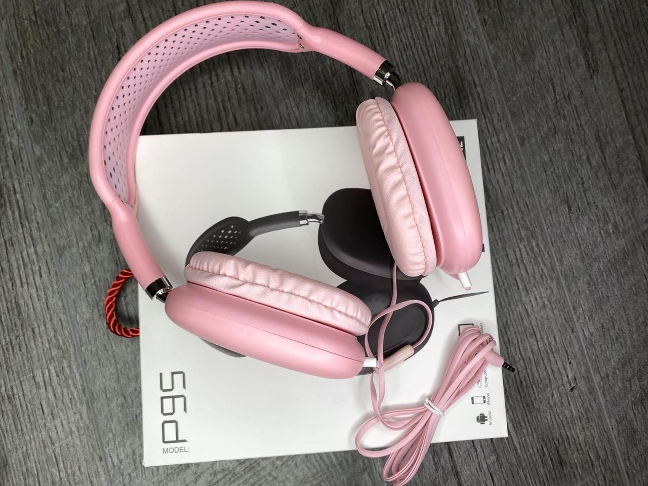 Дротові накладні навушники Stereo Headphone P9S