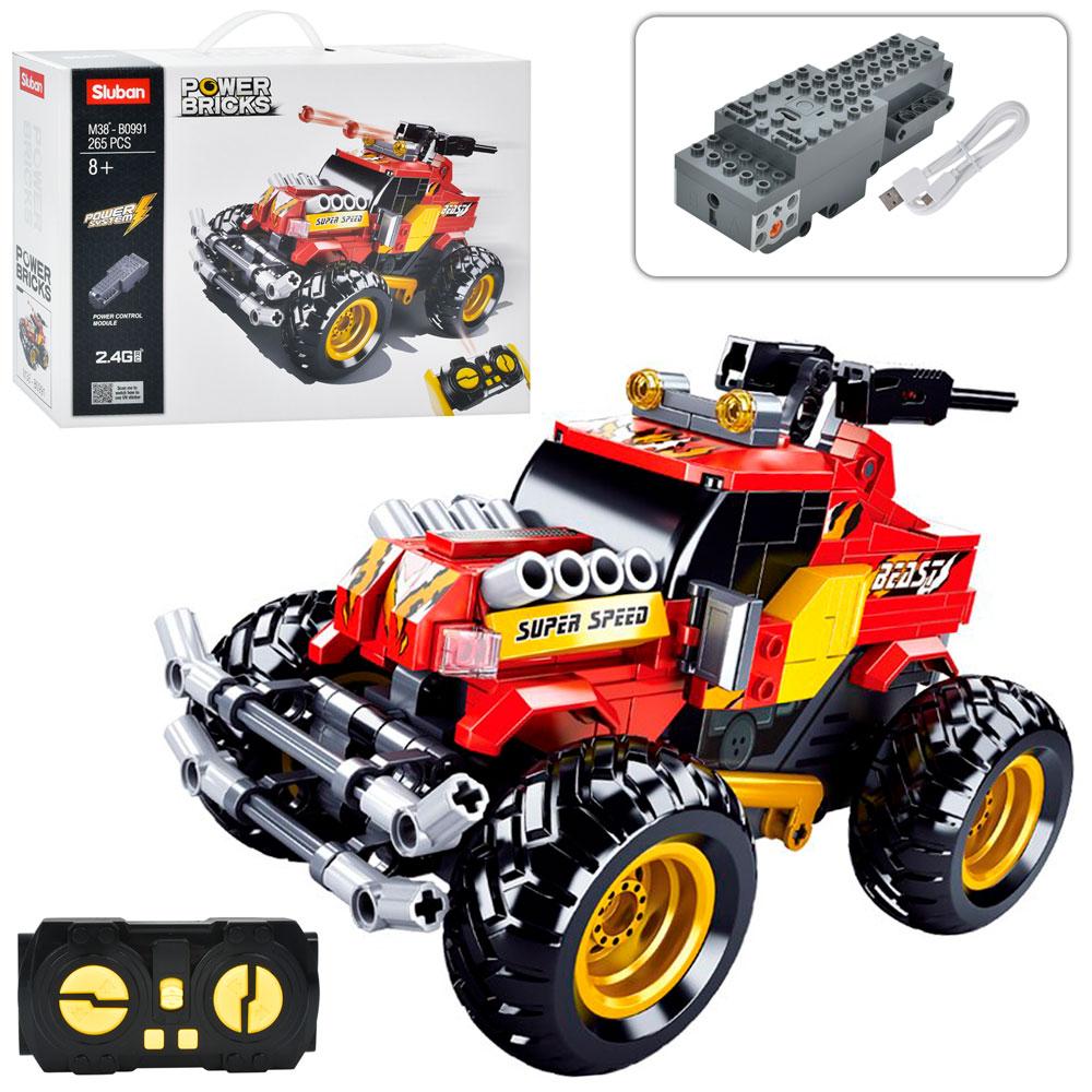 Конструктор на радіокеруванні позашляховик 17 см. SLUBAN M38-B0991, фото 1