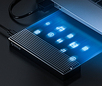 Зовнішня кишеня Orico M2PF-C3 для NGFF (Sata) M2 SSD USB 3.1 Type C, фото 11