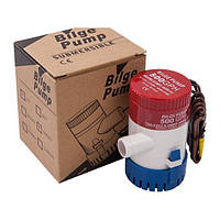 Насос для підвалу, льоху будинку, гаража, відкачування води з підлоги, з басейну, ґрунтових вод, 69 л/хв, 12В