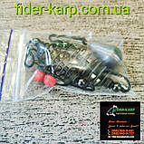 Рибальська годівниця у зборі "Вбивця карася на лідкорі" , вага 30 граммів, фото 5