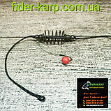 Рибальська годівниця у зборі "Вбивця карася на лідкорі" , вага 30 граммів, фото 4