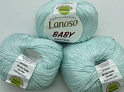 Пряжа Baby cotton lanoso-919