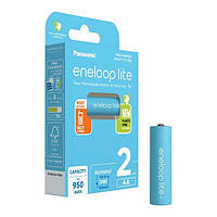 Аккумулятор Ni-MH AA/HR06 950mAh 2шт Eneloop LITE PANASONIC