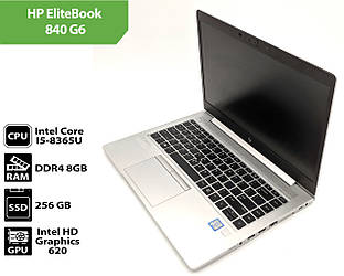 Ноутбук НР EliteBook 840 G6 (14.0" / Intel Core I5-8365U / 8Gb / SSD 256Gb)
