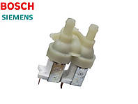Клапан 2/90° подачи воды для стиральных машин Bosch, Siemens 00263330