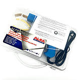 Набір для ремонту та паяння бамперів, пластикових деталей AL-FA ALPBW50-H (200 скоб), фото 4