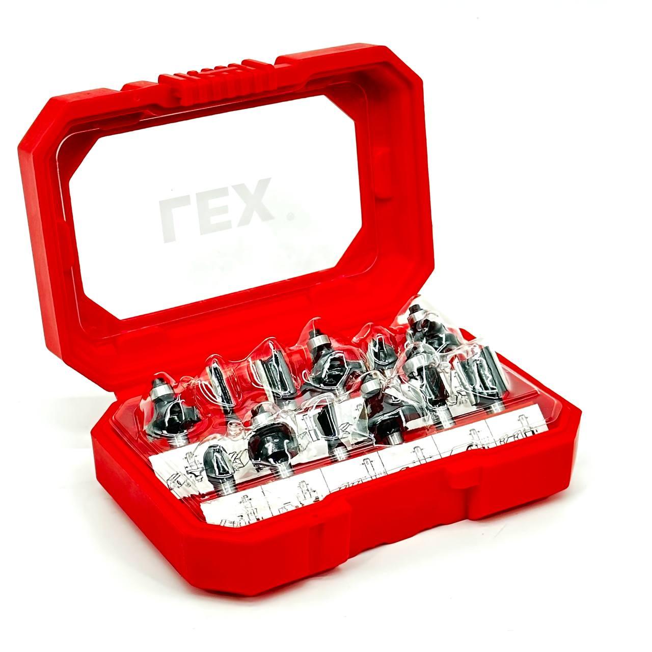 Набір фрез LEX 12 шт., фото 1