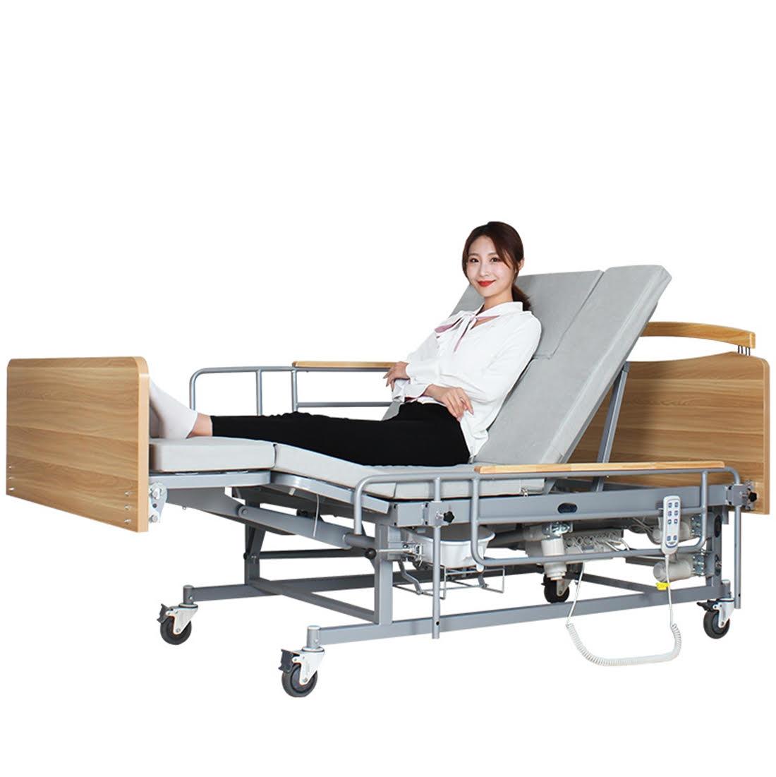 Купить Медицинская электрокровать с туалетом и боковым переворотом ...