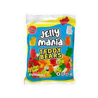 Желейные конфеты БЕЗ ГЛЮТЕНА И ЛАКТОЗЫ Мишки Тедди Jelly Mania Teddy Bears Jake 100г Испания