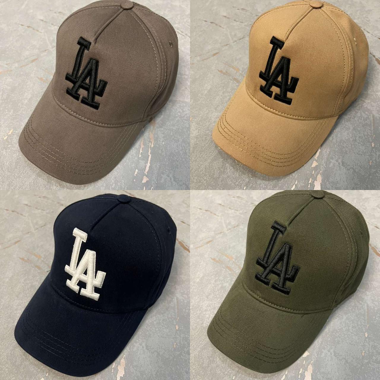 Кепка універсальна котон 56-59 на регуляторі (6 шт.) мікс, фото 1