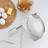 Міксер ручний Kamille 250W KM-6751 білий, фото 8