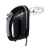 Міксер ручний Kamille 250W KM-6752 чорний, фото 3