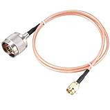 Пігтейл N-Type - Male - SMA male ВЧ кабель перехідник RG316 довжина 30 см, фото 10